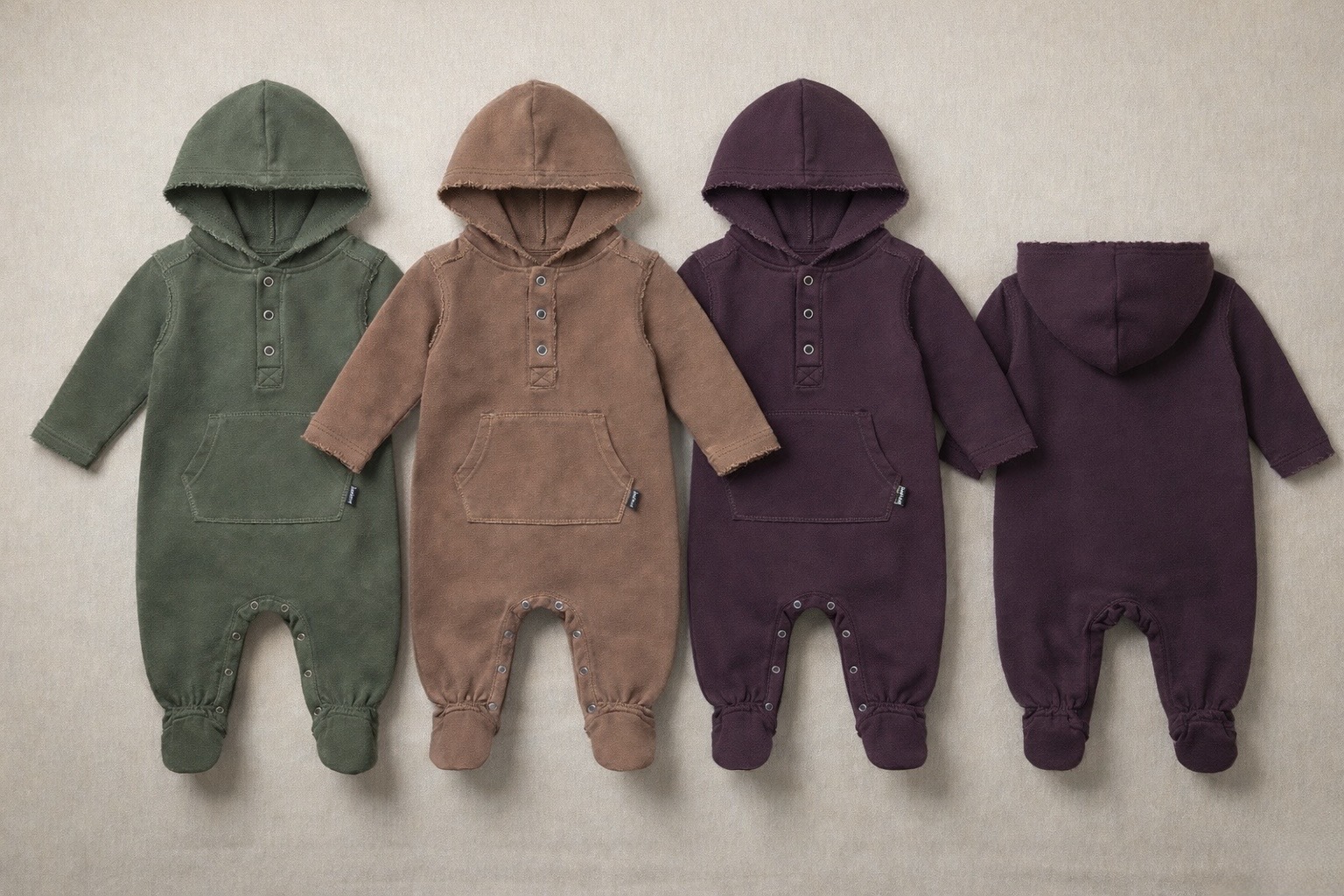 Confidential baby boutique brand, seasonal storytelling and signature print design by Elle & Reid, view 3